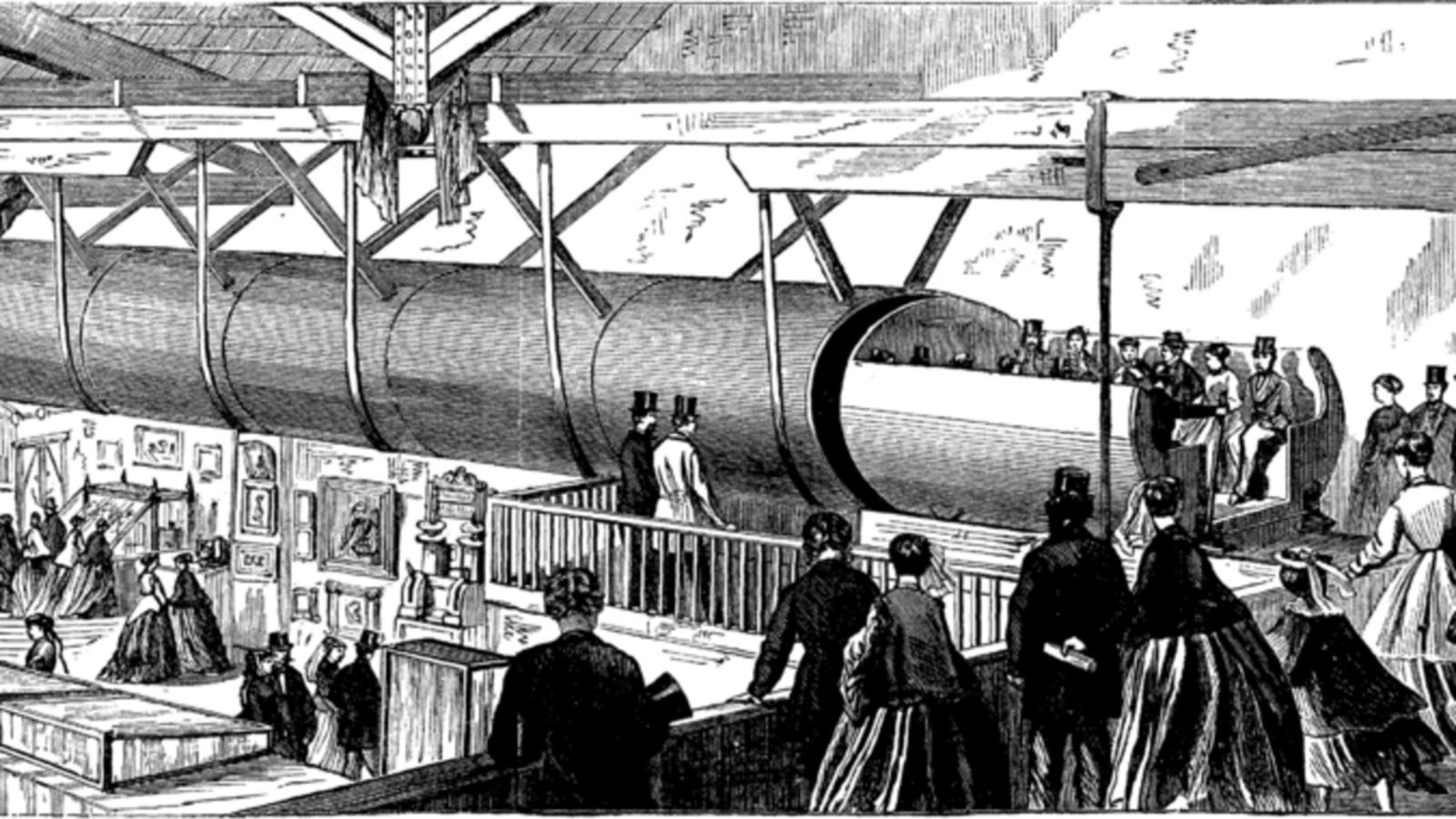 A brief history of the pneumatic tube transport systems that never were