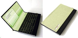 Illustration for article titled Fujitsu Dresses its Fab PC Concept in Fabric