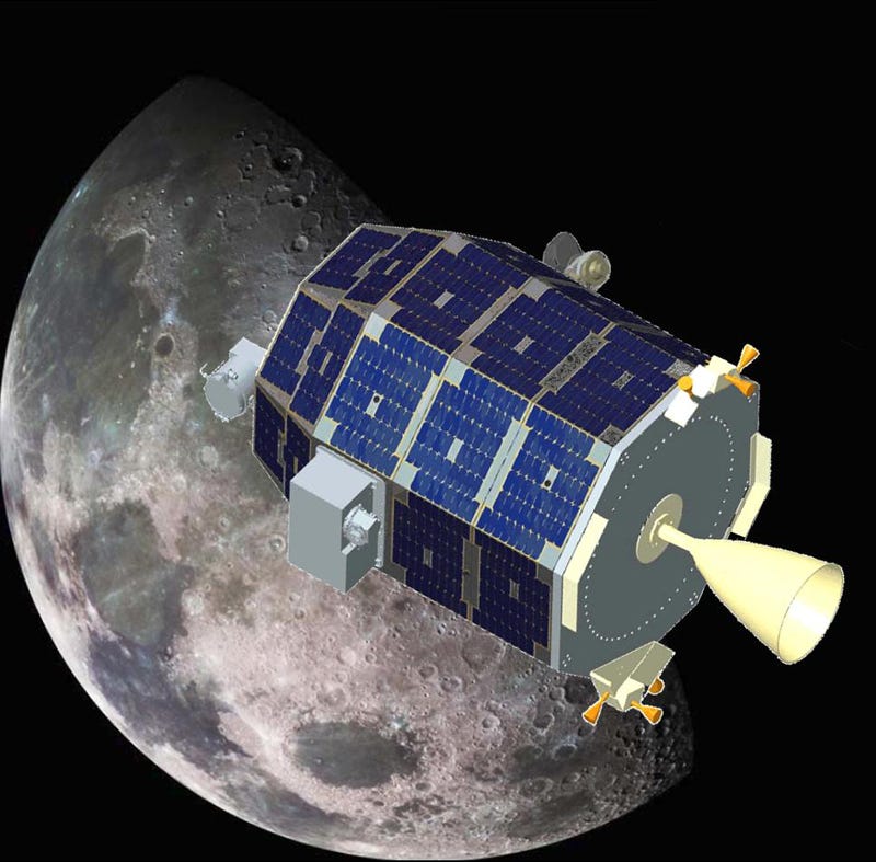 Illustration for article titled LADEE is in orbit around the moon!