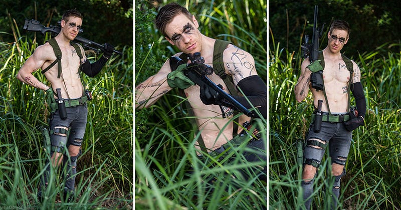 Illustration for article titled A Different Kind Of Sexy Metal Gear Cosplay