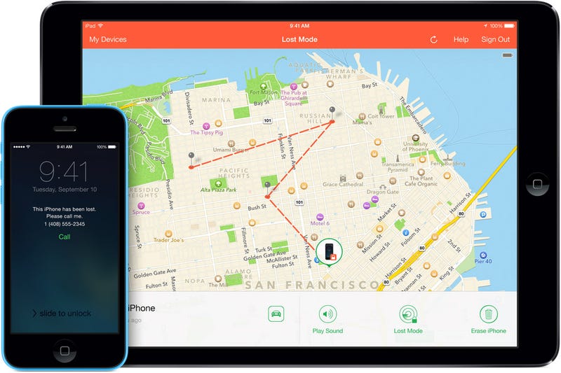 Do you have to own the Apple iPhone you want to track with GPS?