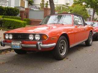 Illustration for article titled 1972 Triumph Stag
