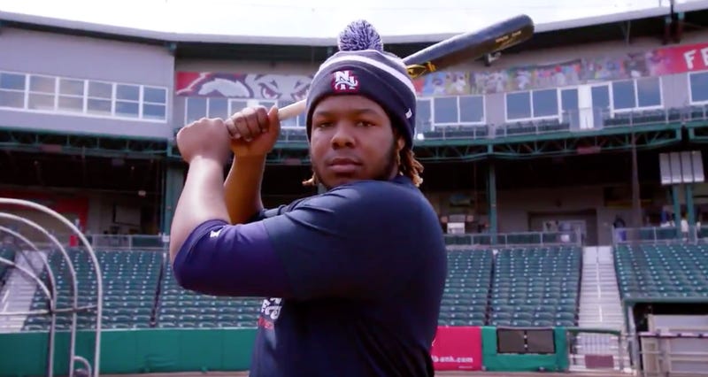 Illustration for article titled Please Just Call Up Vladimir Guerrero Jr., He's Too Good For The Minor Leagues