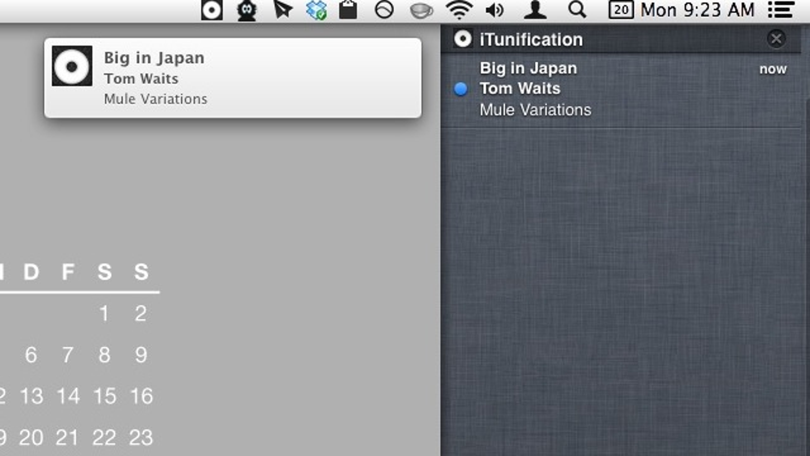 spotify notifications mac