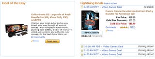 Illustration for article titled Amazon Rhythm Game Deals - GHIII $59.99