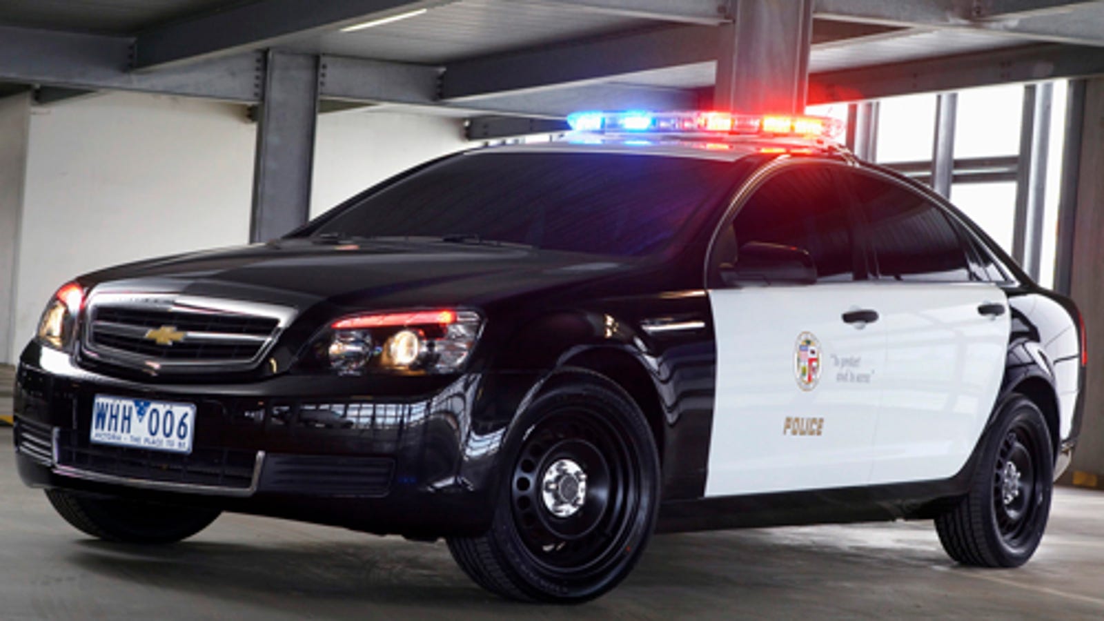 Chevy Caprice Police Car Once You Go Black&hellip;