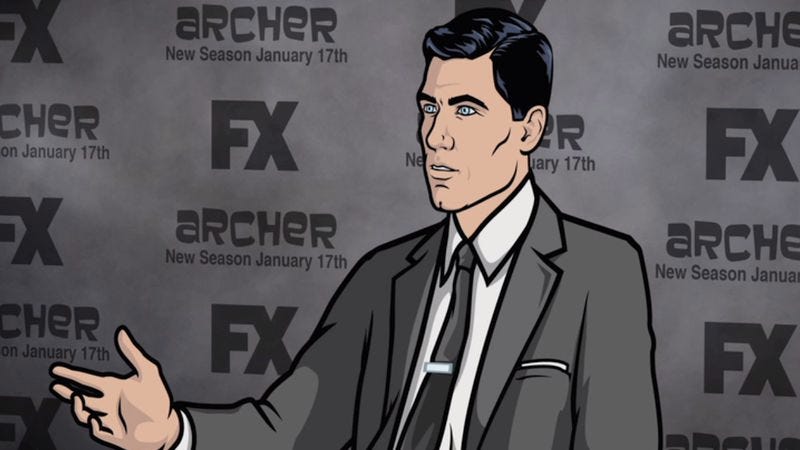 Illustration for article titled Here are some more funny Archer clips