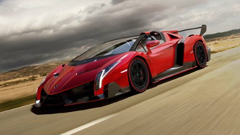 The Lamborghini Veneno Roadster Has No Roof And Costs 4 5