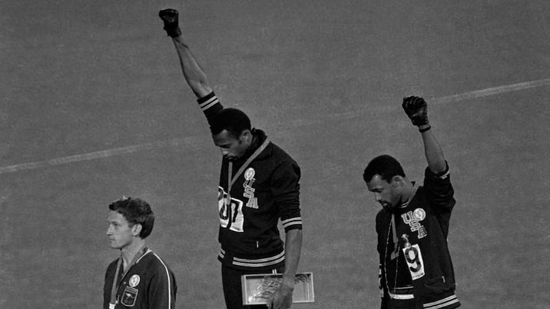 Image result for olympics black power