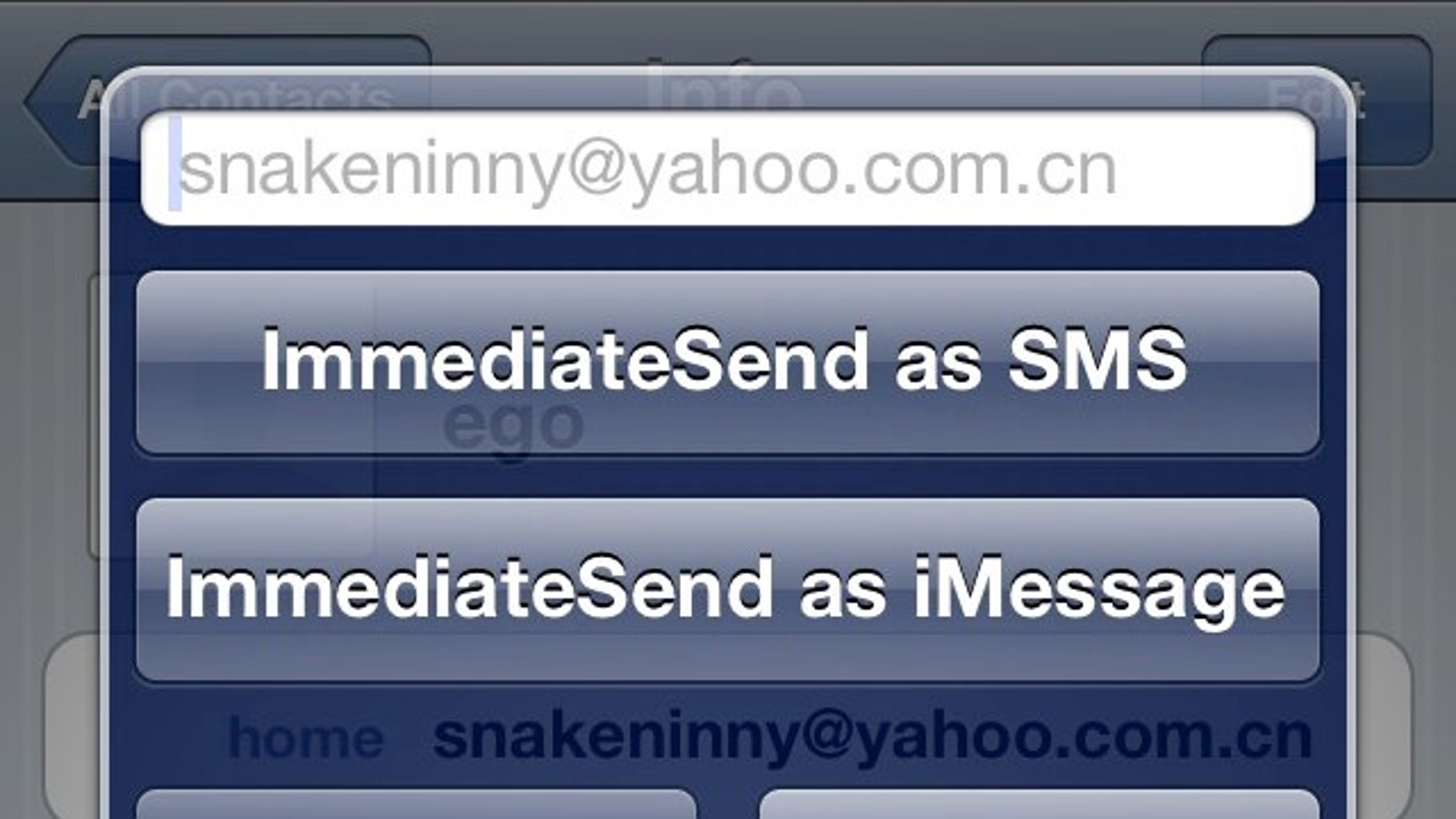 send atext