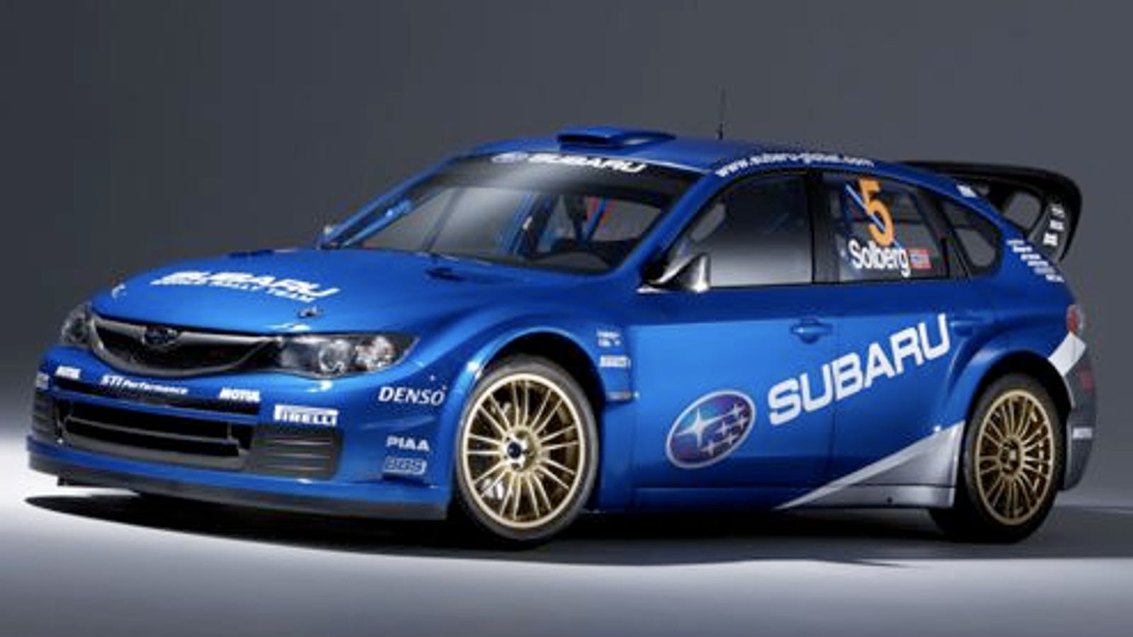 New 2008 Subaru Impreza Wrc Racer Revealed