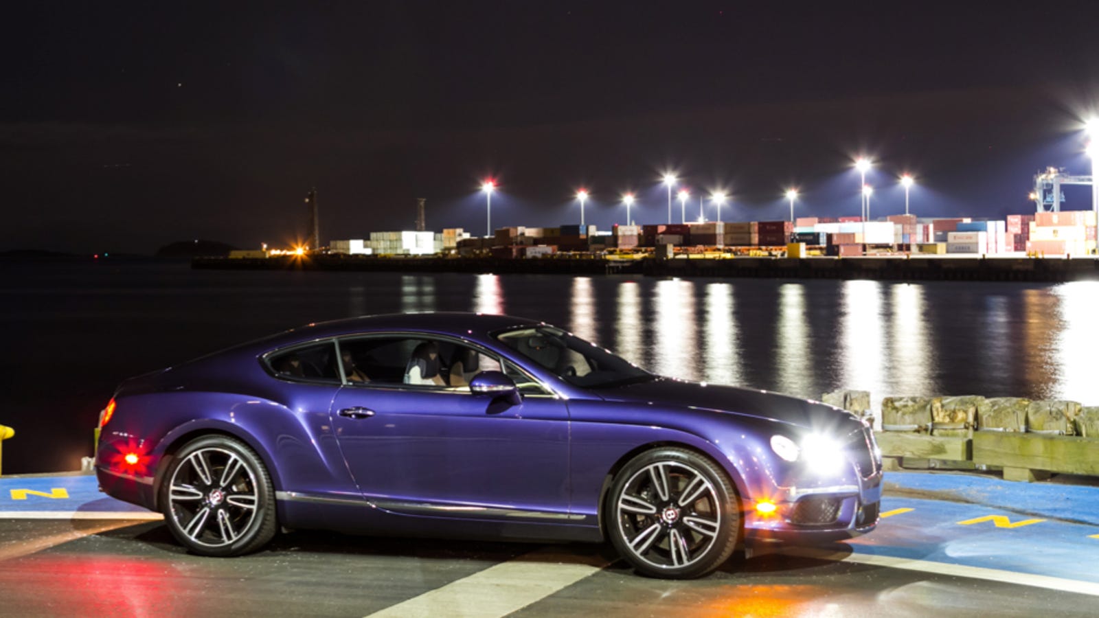 Bentley Continental gt Purple