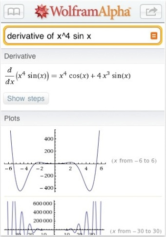 wolfram alpha calculator