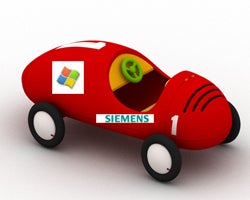 Illustration for article titled Microsoft And Siemens Bring In-Car Entertainment To Your Buggy