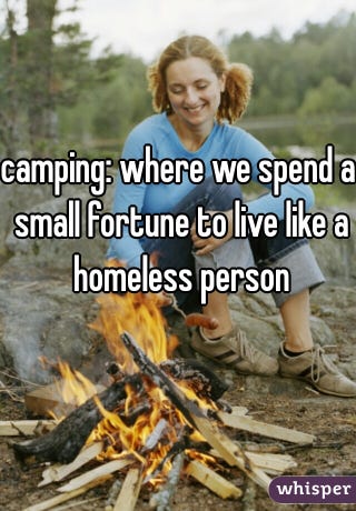 Illustration for article titled Campers! Help me out please.