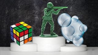 Illustration for article titled 2014 Toy Hall of Famers Include Rubik's Cube, Army Men, and Bubbles?