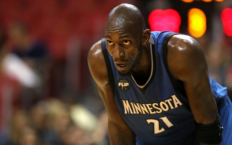 Illustration for article titled Kevin Garnett Is Nuts, Part Infinity