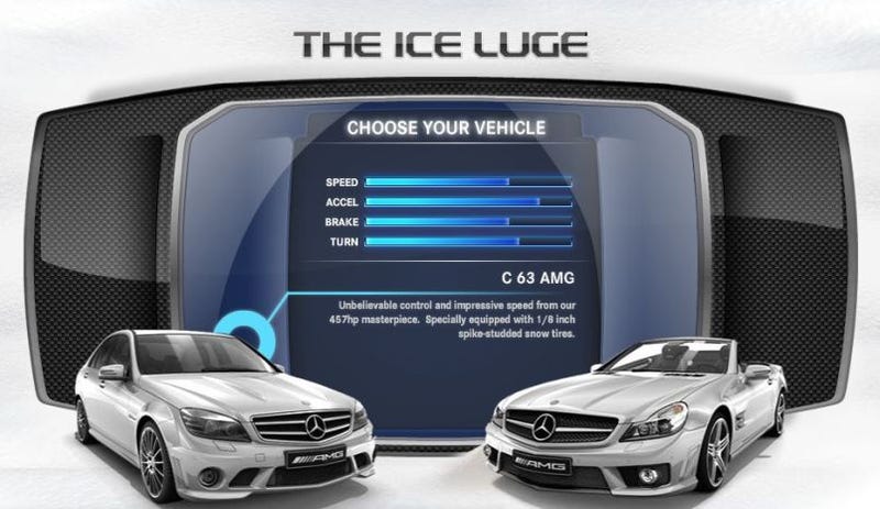 Illustration for article titled Mercedes AMG Releases Cool Runnings Simulator