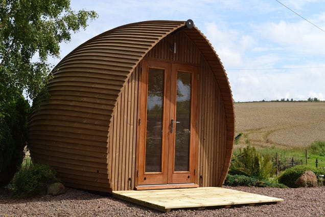 Tiny, enclosed pod offices for the post-apocalyptic web worker