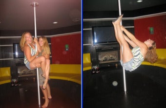 Illustration for article titled First One Who Falls Off The Portis Pole Loses