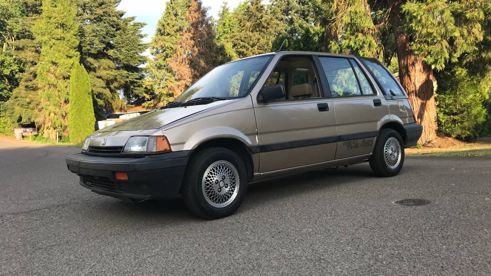 For $2,000, Could This 1987 Honda Civic Real Time 4WD Wagovan Be The Real Deal?
