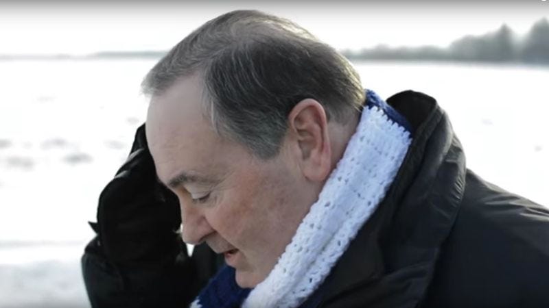 Illustration for article titled Mike Huckabee is betting you kids like terrible Adele parodies