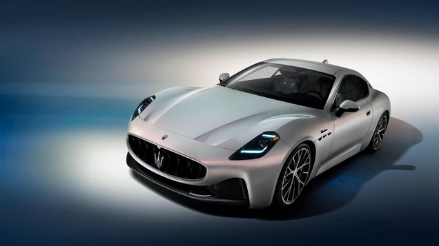The New Maserati GranTurismo Comes With Either a Twin-Turbo V6 Or an Electric Drivetrain