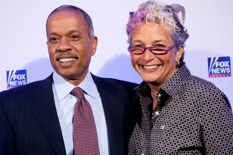 Juan Williams with his wife in 2009Brendan Hoffman/Getty Images