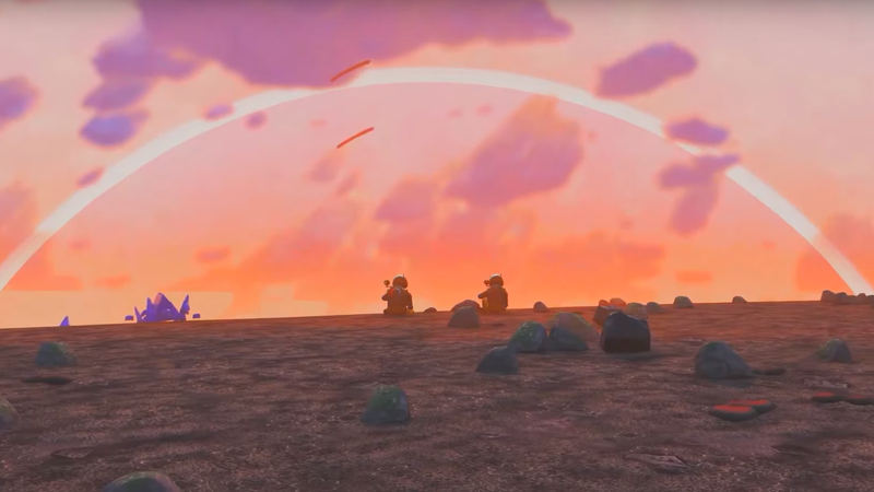 Illustration for article titled Player Recreates The Dragon Ball Z Opening With No Man's Sky Footage