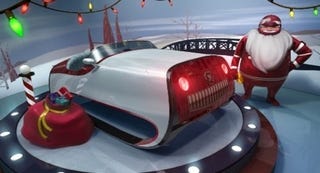Illustration for article titled GE Designs a High Tech Sleigh For Santa