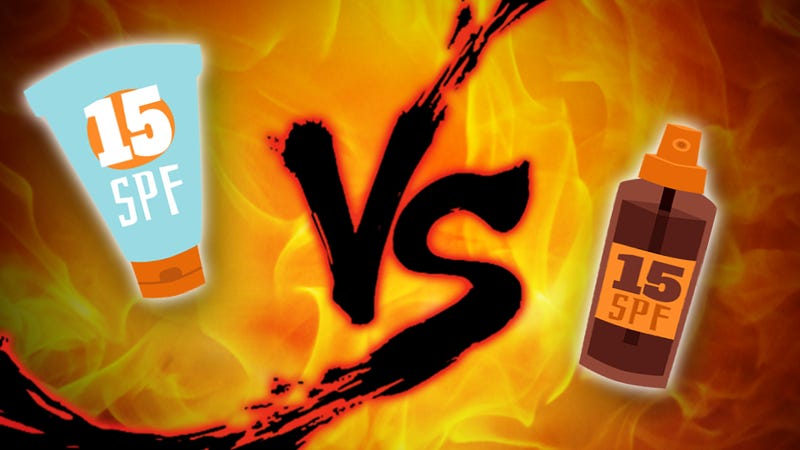 Sunscreen Showdown: Creams vs. Sprays