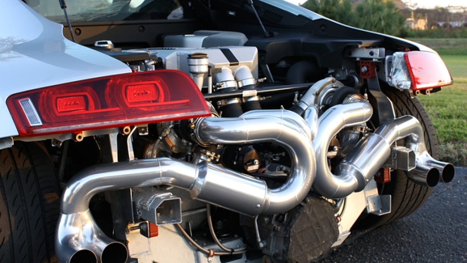 Heffner Slaps Twin Turbos On Audi R8