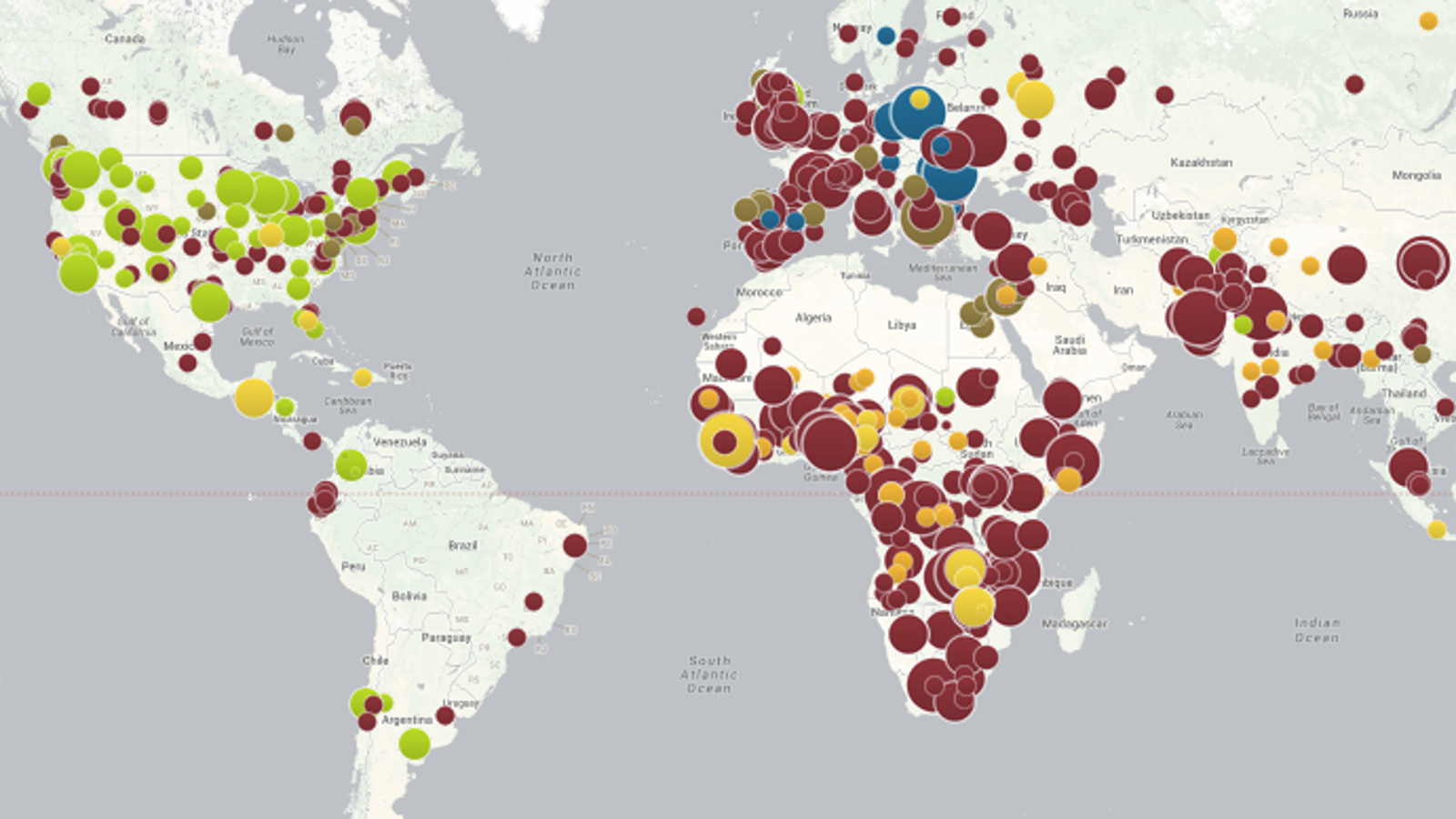 All the World's Preventable Disease Outbreaks, Visualized