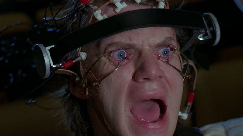 Illustration for article titled Viddy the twisted mashup of A Clockwork Orange and The Girl With The Dragon Tattoo