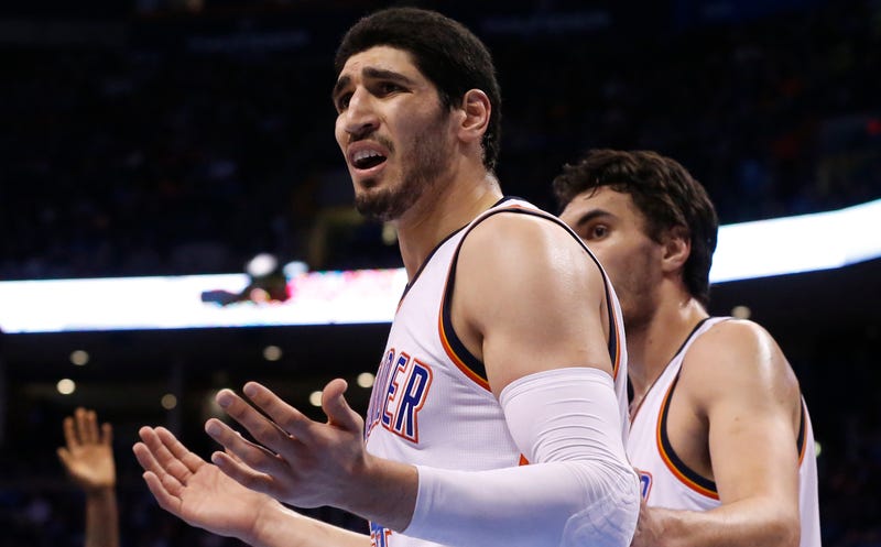 Illustration for article titled Enes Kanter Sounds Very Happy About Having Left Utah