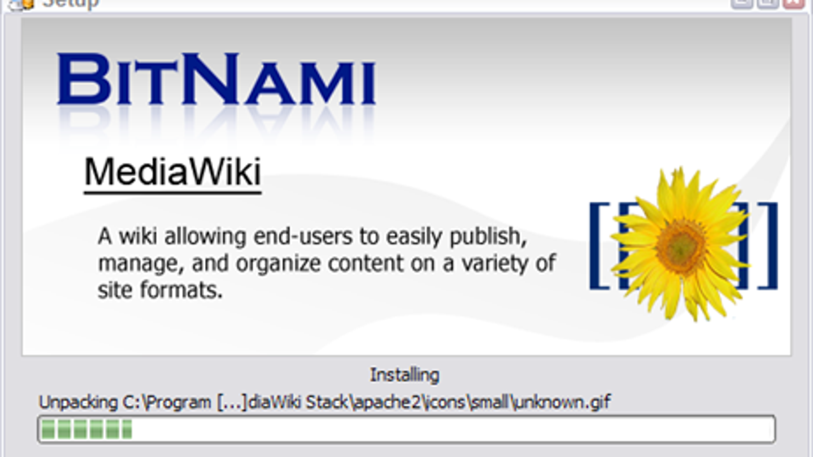 Download BitNami MediaWiki Stack For Mac 1.31.1