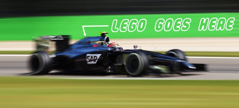 Illustration for article titled Lego Could Have Sponsored A Formula 1 Team