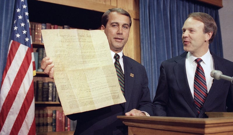 Illustration for article titled Proposed Amendments to the US Constitution