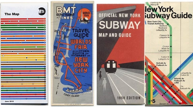 15 Subway Maps That Trace NYC's Transit History