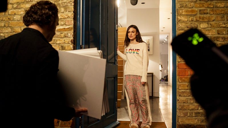 Andrew Lincoln (left), Keira Knightley (Photo: Nick Briggs/Comic Relief)