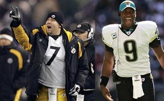 Illustration for article titled NFL Wild Card Pants Party: Steelers Vs. Jaguars