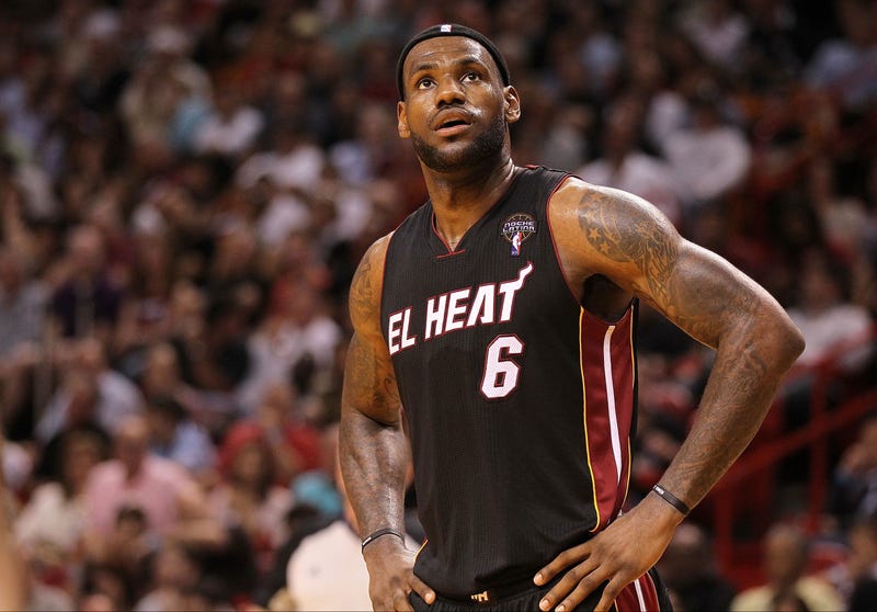 LeBron James (Mike Ehram/Getty Images)