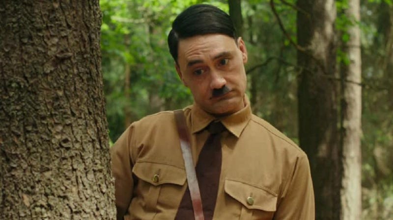Taika Waititi plays the role of imaginary Hitler in Jojo Rabbit.