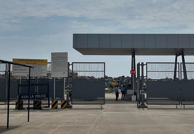 A $900 million port project of the Adani group has sparked violence in India