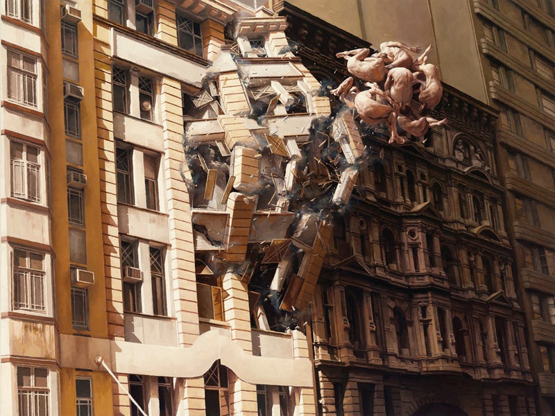 Illustration for article titled The beautiful and often disturbing paintings of Jeremy Geddes