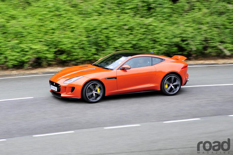 Illustration for article titled The 2014 Jaguar F-Type R Coupe Is The Most Beautiful Modern Car In the World