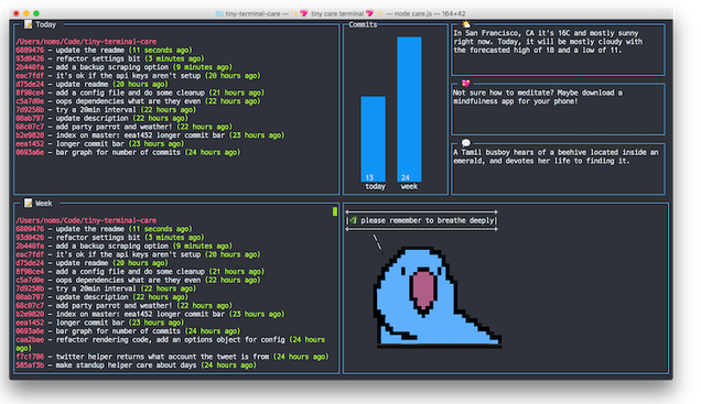 This Terminal Dashboard Reminds You to Take a Break When You're Lost Deep Inside the Command Line