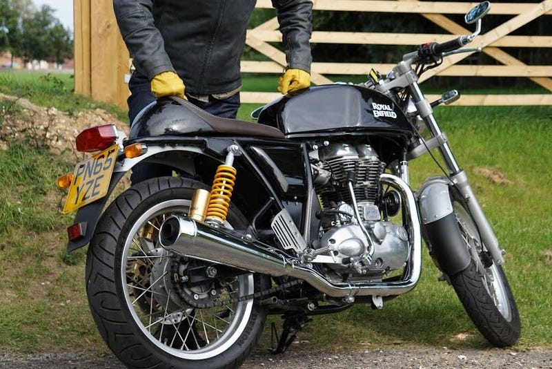 Illustration for article titled Go Thump Yourself: The Royal Enfield Continental GT Is A Time Warp To '60s Awesomeness