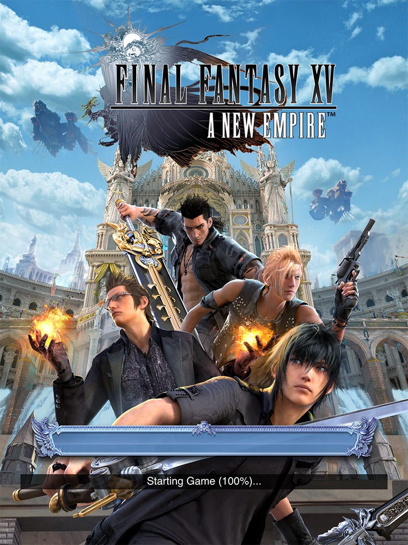 A Bad New Final Fantasy  XV Mobile Game  is Now Available 