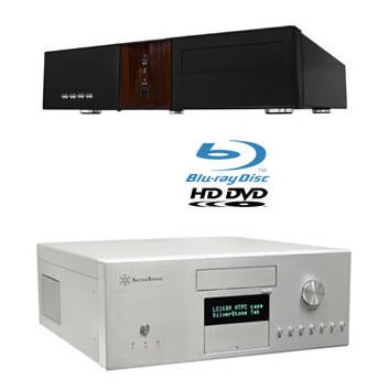Illustration for article titled Okoro HTPCs Show Off Their Blu-ray and HD DVD Love